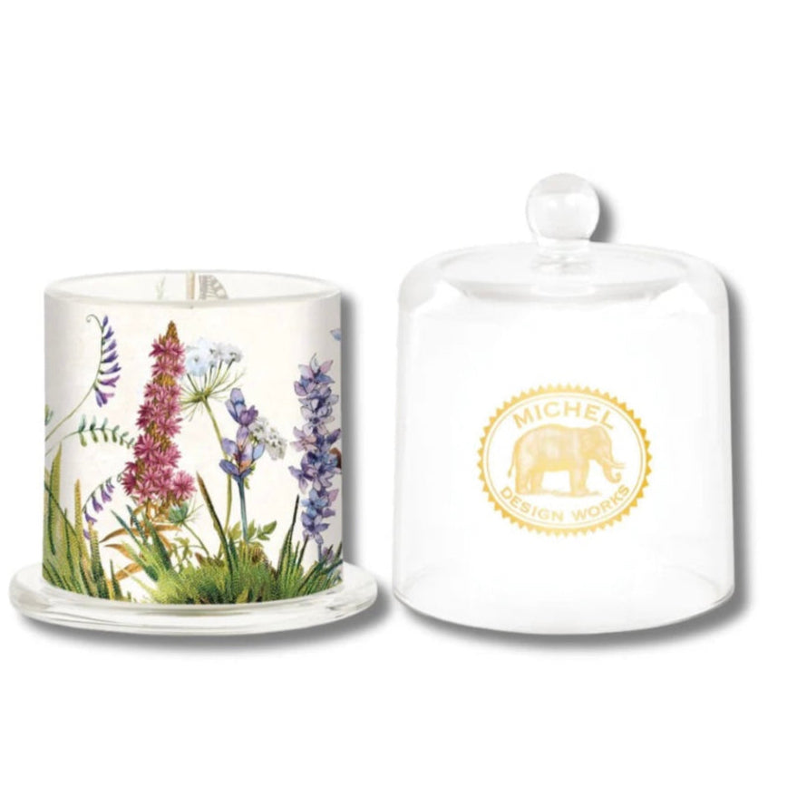 Bougie cloche Chemin de jardin