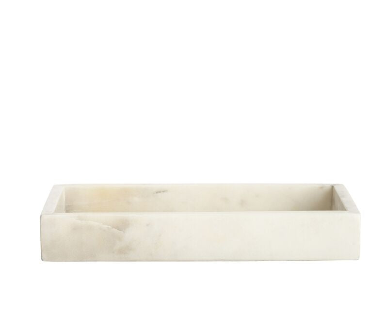Plateau moyen en marbre