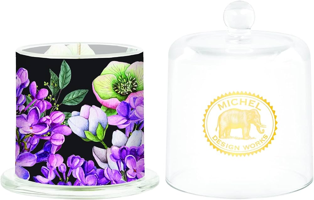 Midnight Jasmine Cloche Candle