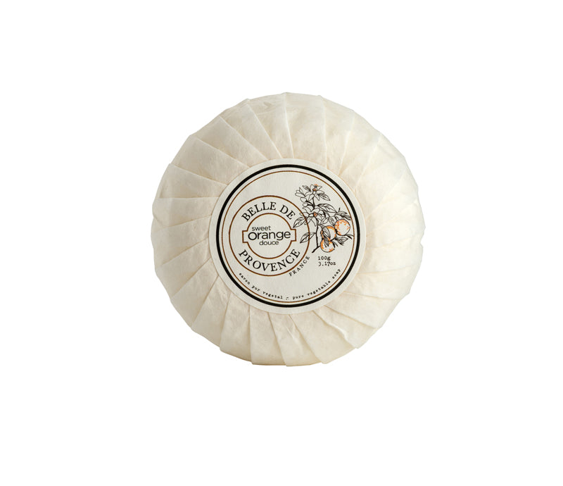 100g Round Soap Sweet Orange