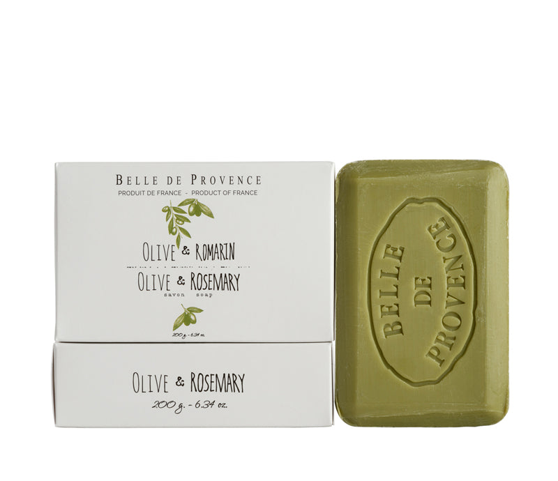 Belle De Provence Soap Bar - Olive & Rosemary 200g