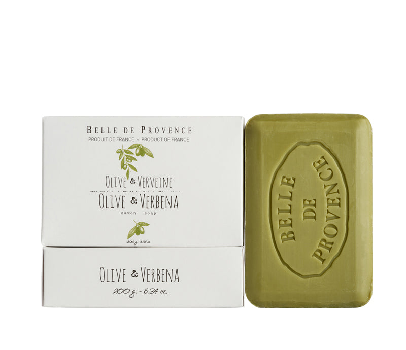 Belle De Provence Soap Bar - Olive & Verbena 200g