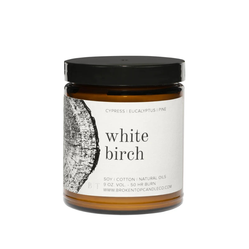 White Birch Candle